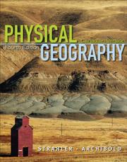 Cover of: Physical Geography: Science and Systems of the Human Environment, 4th Edition, Canadian Version