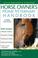 Cover of: Horse Owner's Home Veterinary Handbook