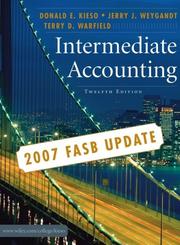 Intermediate Accounting, Update by Donald E. Kieso