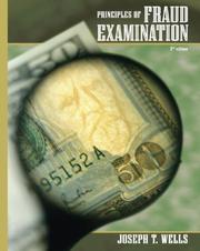 Cover of: Principles of Fraud Examination