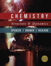Cover of: Chemistry by James N. Spencer, George M. Bodner, Lyman H. Rickard