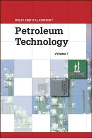 Cover of: Wiley Critical Content: Petroleum Technology (Wiley Critical Content)