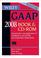 Cover of: Wiley GAAP 2008, CD-ROM and Book
