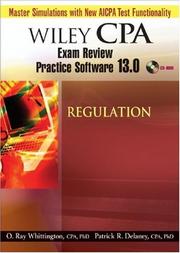Cover of: Wiley CPA Examination Review Practice Software 13.0 Reg