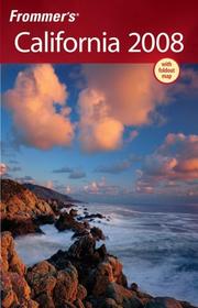 Cover of: Frommer's California 2008 (Frommer's Complete)
