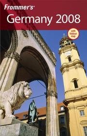 Cover of: Frommer's Germany 2008 (Frommer's Complete)