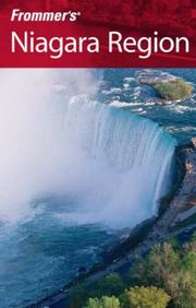 Cover of: Frommer's Niagara Region by Melanie Chambers