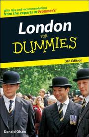Cover of: London For Dummies (Dummies Travel) by Donald Olson