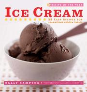 Cover of: Recipe of the Week: Ice Cream