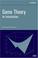 Cover of: Game Theory