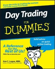 Cover of: Day Trading For Dummies