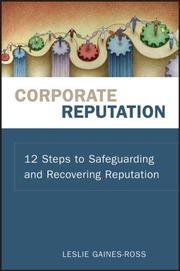 Cover of: Corporate Reputation by Leslie Gaines-Ross