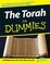 Cover of: The Torah For Dummies (For Dummies (Religion & Spirituality))
