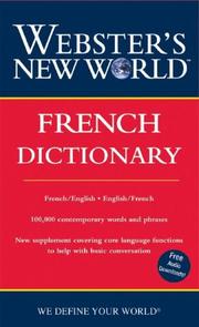 Cover of: Webster's New World French Dictionary: French/English English/French