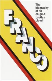 Cover of: Franco by Alan Lloyd