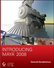 Cover of: Introducing Maya 2008