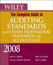 Cover of: A Complete Guide to Auditing Standards, and Other Professional Standards for Accountants 2008