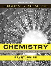 Cover of: Chemistry, Student Study Guide: The Study of Matter and Its Changes