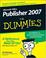 Cover of: Microsoft Office Publisher 2007 For Dummies (For Dummies (Computer/Tech))