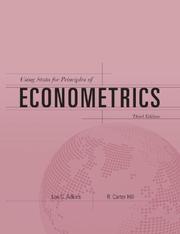 Cover of: Using Stata for Principles of Econometrics