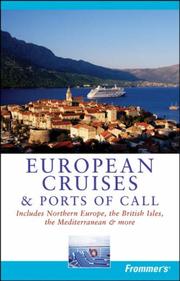 Cover of: Frommer's European Cruises and Ports of Call (Frommer's Cruises)