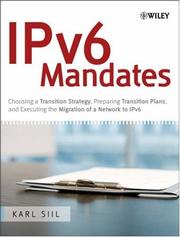 Cover of: IPv6 Mandates by K. Siil