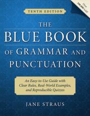 Cover of: The Blue Book of Grammar and Punctuation: An Easy-to-Use Guide with Clear Rules, Real-World Examples, and Reproducible Quizzes