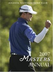 Cover of: 2007 Masters Annual