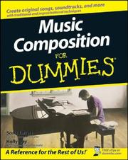 Cover of: Music Composition For Dummies (For Dummies (Lifestyles Paperback)) by Scott Jarrett, Holly Day