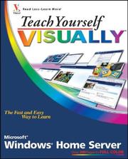Cover of: Teach Yourself VISUALLY Windows Home Server