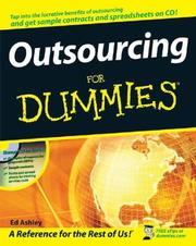 Cover of: Outsourcing For Dummies, with CD by Ed Ashley