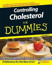 Cover of: Controlling Cholesterol For Dummies (For Dummies (Health & Fitness)) by Carol Ann Rinzler, Martin W., MD Graf