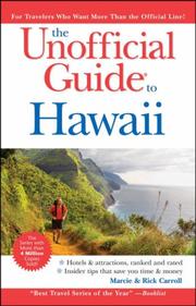 Cover of: The Unofficial Guide to Hawaii (Unofficial Guides)
