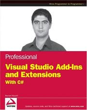 Cover of: Professional Visual Studio Extensibility