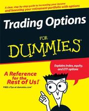 Cover of: Trading Options For Dummies