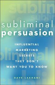 Cover of: Subliminal Persuasion by Dave Lakhani
