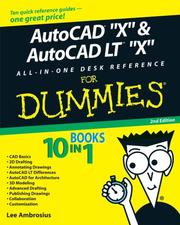 Cover of: AutoCAD "X" & AutoCAD LT "X" All-in-One Desk Reference For Dummies (For Dummies (Computer/Tech))