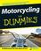Cover of: Motorcycling For Dummies