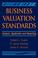 Cover of: Business Valuation Standards