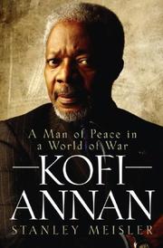 Cover of: Kofi Annan by Stanley Meisler