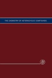 Cover of: The Chemistry of Heterocyclic Compounds, Five Member Heterocyclic Compounds with Nitrogen & Sulfur or Nitrogen, Sulfur and Oxygen Except Thiazole (Chemistry ... Compounds: A Series Of Monographs)