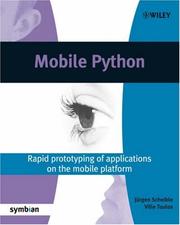 Cover of: Mobile Python by Jürgen Scheible, Jürgen Scheible, Ville Tuulos