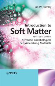 Cover of: Introduction to Soft Matter by Ian W. Hamley