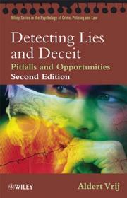 Cover of: Detecting Lies and Deceit by Aldert Vrij, Aldert Vrij