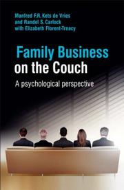 Cover of: Family Business on the Couch by Manfred F. R. Kets de Vries, Randel S. Carlock, Elizabeth Florent-Treacy