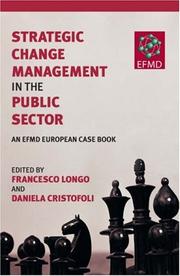 Cover of: Strategic Change Management in the Public Sector