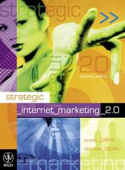 Cover of: Strategic Internet Marketing 2.0 by Susan J. Dann