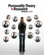 Cover of: Personality Theory and Research by Gordon L. Flett