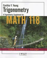 Cover of: (WCS)Trigonometry for Loyola University by Cynthia Y. Young