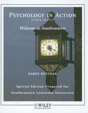Cover of: (WCS)Psychology in Action, Eighth  Edition for Southeastern Louisiana University
